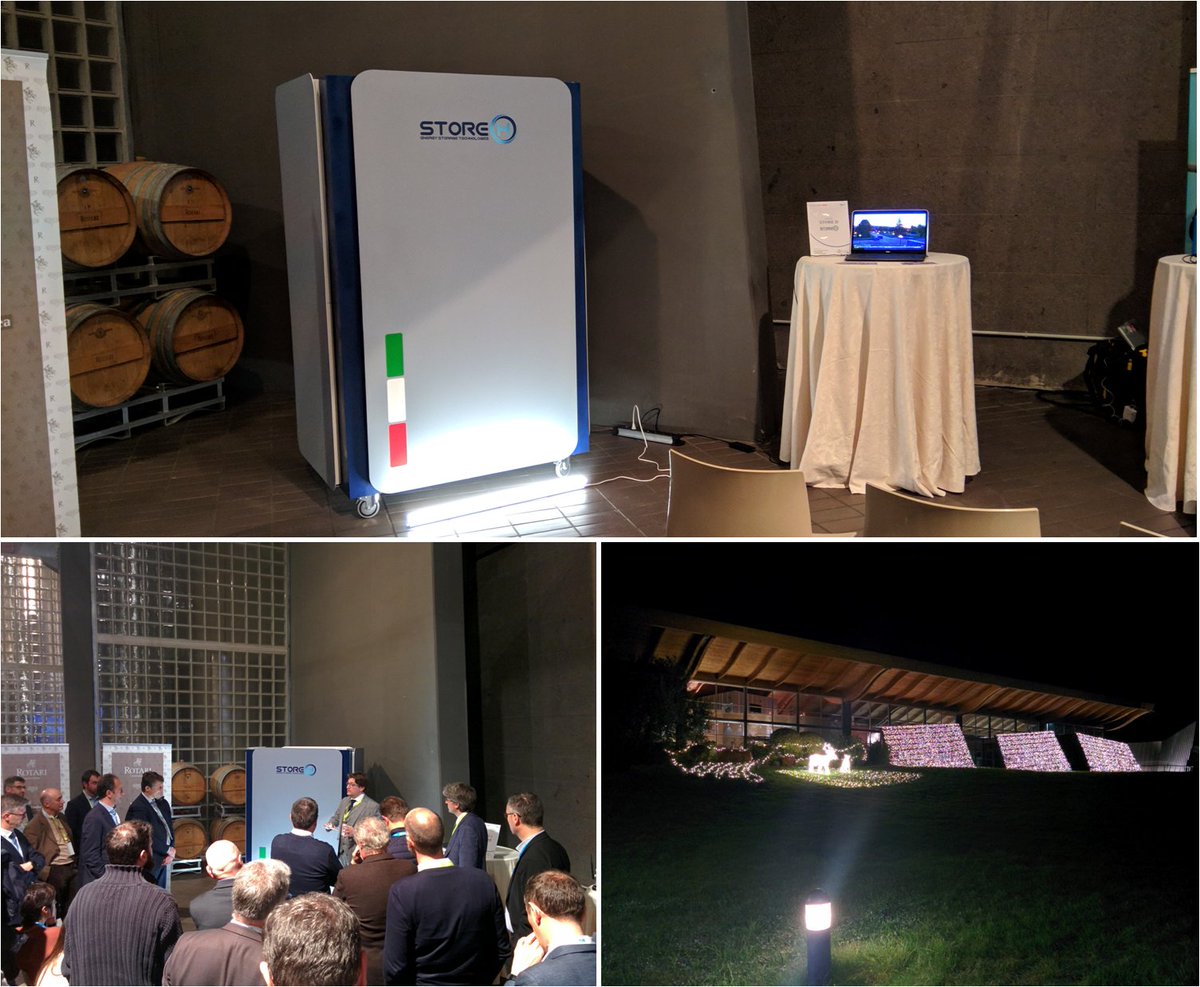 StoreH_srl's tweet photo. Thanks @ClimateKICItaly . First public demo in which we presented to an interested group of investors our Energy Storage Solution. #StoreH #LetsStoreOurFuture #HydrogenOnDemand https://t.co/acDlwCXMjW