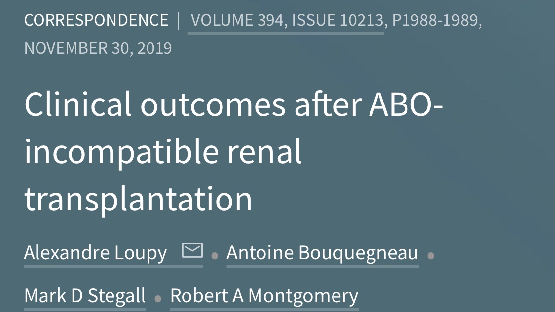 Peer review process sometimes misses major issues. No one to blame, but important to report for the sake of medical progress. Thank you <a href="/TheLancet/">The Lancet</a> <a href="/richardhorton1/">richard horton</a> for publishing our letter. #methodologicalpatrol 🧐<a href="/GSCollins/">Gary Collins</a> <a href="/f2harrell/">Frank Harrell</a> <a href="/kareem_carr/">Dr Kareem Carr</a> <a href="/amjtransplant/">American Journal of Transplantation</a> <a href="/ASNKidney/">American Society of Nephrology</a> <a href="/nkf/">National Kidney Foundation</a>