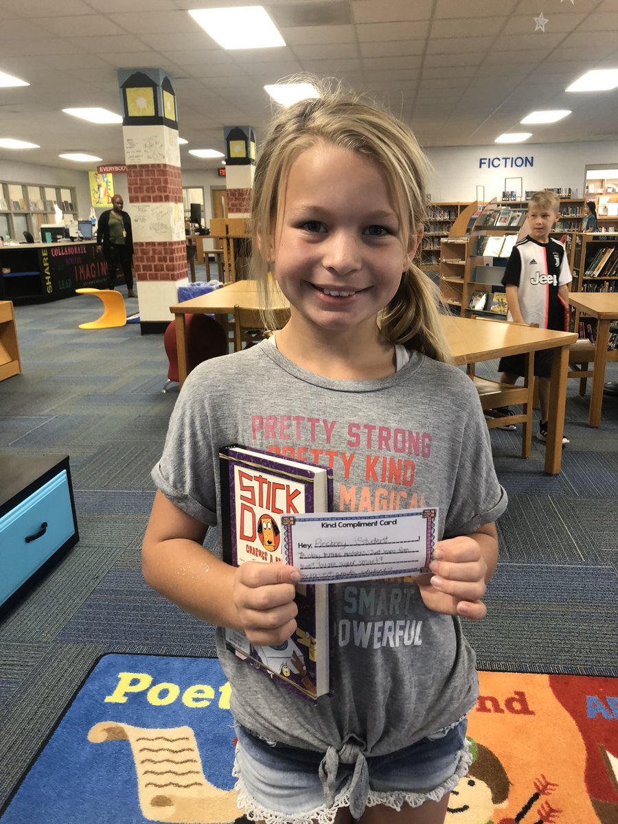 library_pizzazz's tweet photo. At the end of last school year our 5th graders from @SabrinaOMiller class started a new tradition by spreading kindness in our library. I 💙 that our kids are still finding these sweet notes. #spreadkindnesslikeconfetti #cpemagic #ccsdlibrariesforall @chpinckneyelem https://t.co/N8AC8RyAmN