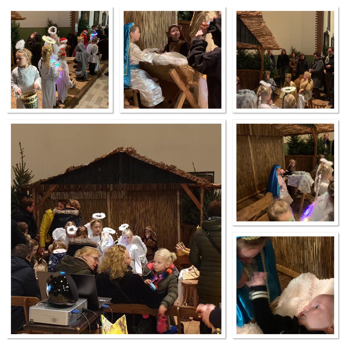 kodeboerderij's tweet photo. In de kerk was het al even kerst met de konijnen van de Boerderij als Ezel. Wat fijn dat er zoveel mensen kwamen kijken en wat deden de kinderen het goed! https://t.co/jnOW7LZY5r