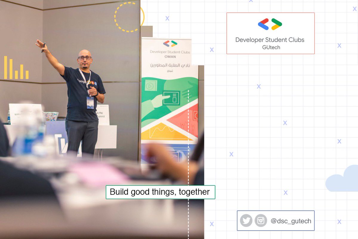 GDSC_GUtech's tweet photo. #MENADSCSummit Oman 🇴🇲
Held last month and facilitated by Google employees & Google Developer Experts, where all of Oman DSC leads attended including DSC GUtech 😍👏🏻
#DeveloperStudentClubs #DSCMENA https://t.co/BvFyobX5Xn