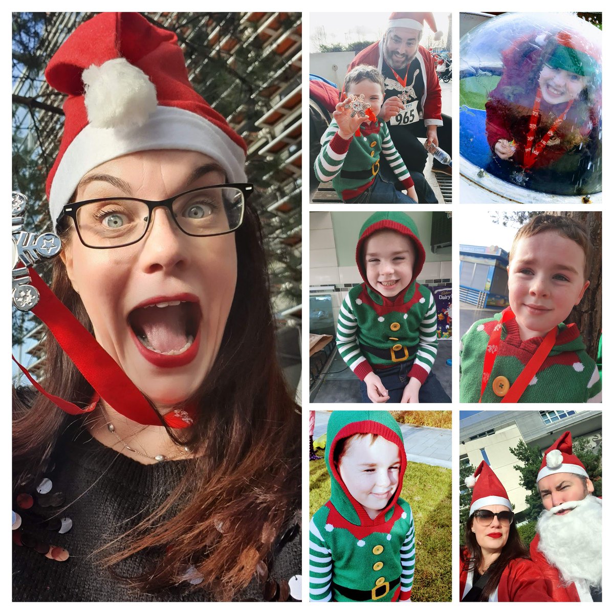 Hi #BrumHour Christmas has started for us! We had a great time yesterday supporting @AcornsHospice @millenniumpoint for their Santa Run. Great to see so many supporting a fantastic cause #acornssantarun