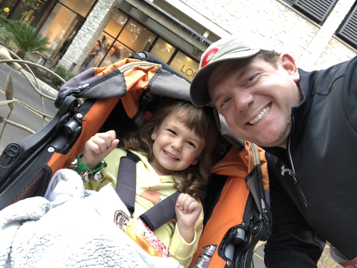 drjpct2's tweet photo. Millie and I ran (she stayed in the stroller) the #MADD jingle bell 5K!! And yes! Millie finished before me! https://t.co/rRVReR9OMJ