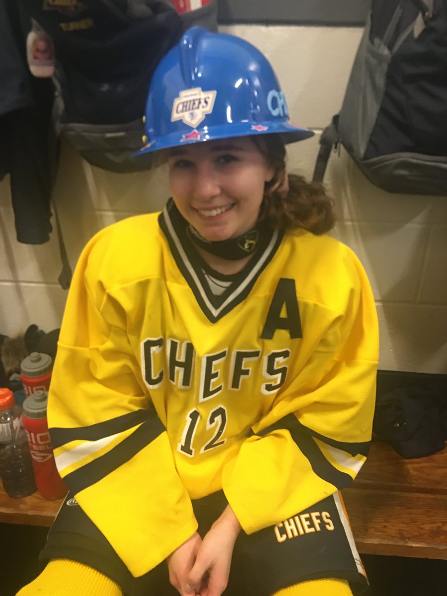 YHBantamChiefs's tweet photo. Trin Turner is our Player of the Game, her energy and tenacity kept us in the game. #12 earns #crashbucket nods after today’s game. #battledback #hardwork https://t.co/F1acbWfqWg