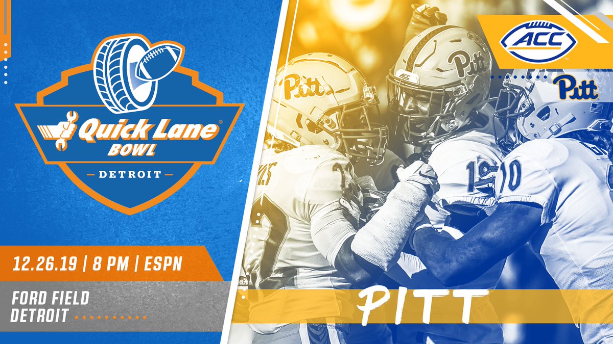 ACCFootball's tweet image. The Panthers are going to Detroit for the @quicklanebowl! 

#ACCFootball | #H2P