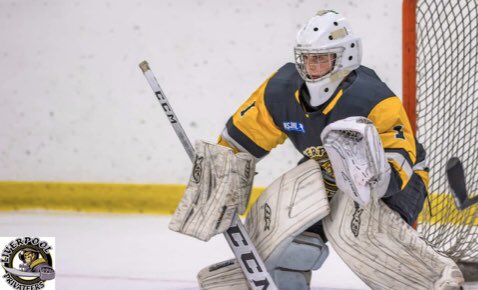 Another 36 saves in a Win over Valley and Empire’s <a href="/GavinMcginn/">Gavin McGinn</a> ‘02 (<a href="/PrivateerHocke/">Liverpool Privateers</a>) moves to 5-1 as a starter in the @NSJHL_HOCKEY!
*Last 6 appearances:
5-0, 3.27GAA, .914sv%
#FromMinorToMajor
