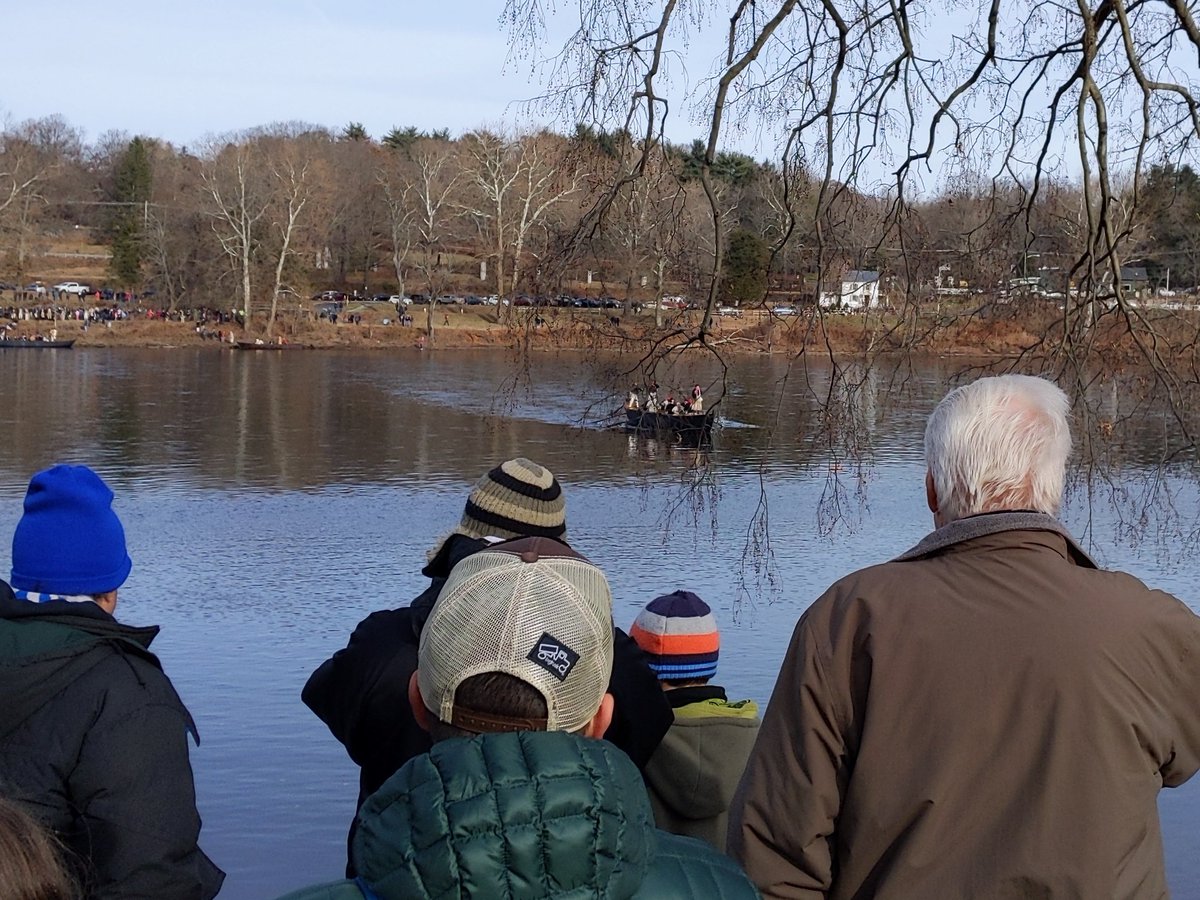 WashXingPark's tweet photo. Thank you to everyone who attended and helped to present today's #FirstCrossing reenactment at #WashingtonCrossingPark in #BucksCounty. It takes hundreds of dedicated reenactors and volunteers to pull the reenactments together each year! https://t.co/0ivosbnqnE