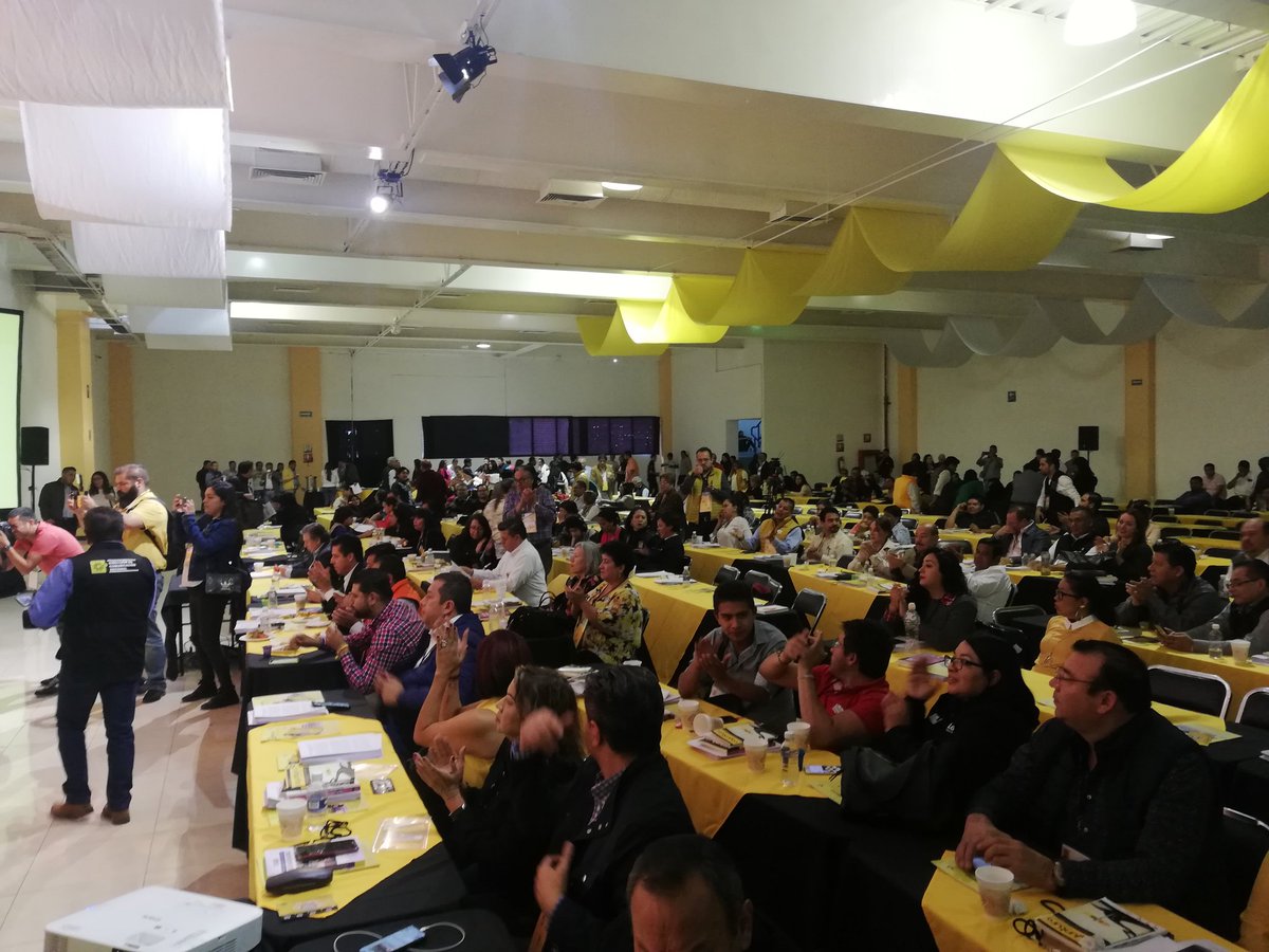 Arrancamos los trabajos del #ConsejoNacionalPRD en el que se discutirán las modificaciones reglamentarias, la política de alianzas y la ruta crítica para la renovación de la dirección.