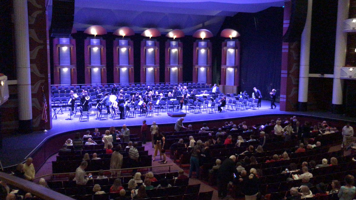 CalEvans's tweet image. Scored premium seat at @KravisCenter to hear @kateva.  #zomg