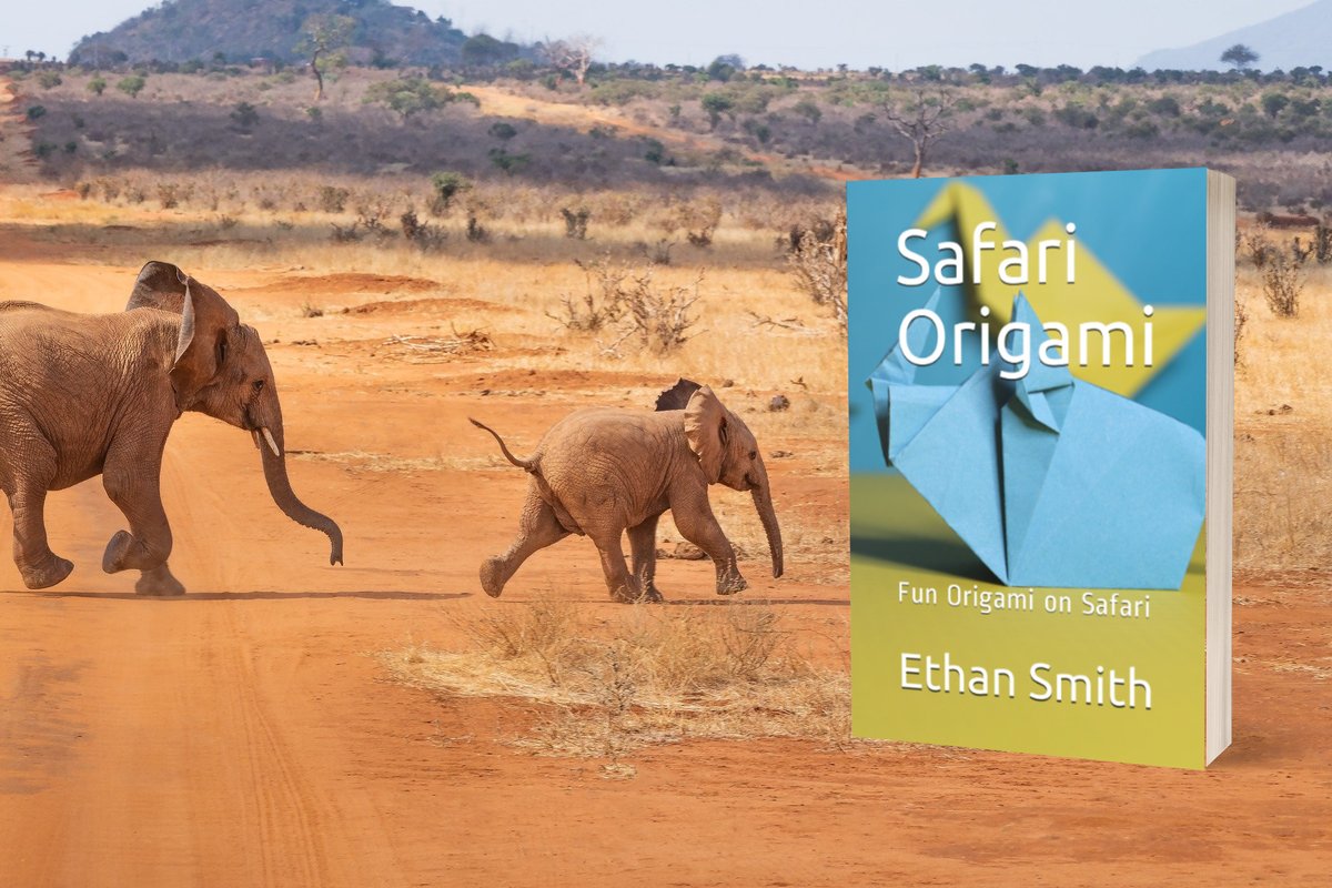 PFFOrigami's tweet image. Have fun on the safari without the blistering heat, and pesky bugs, with Safari Origami.
amazon.com/Safari-Origami…