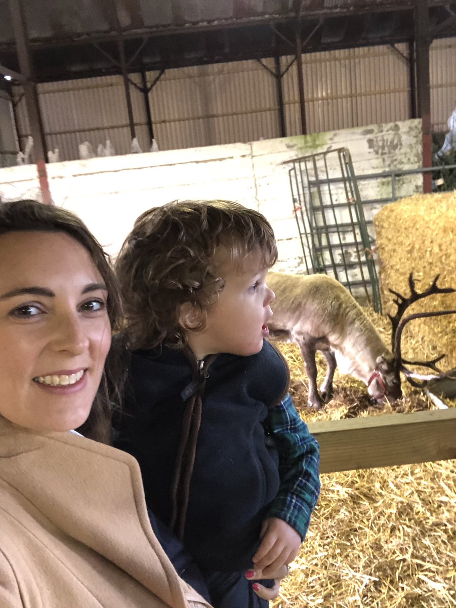 Visited a local farms Christmas barn- what a great diversification and fun for Albie too! Top it off- We had the best service from a 15 year old who was so jolly even when I asked to see the 5th tree unwrapped 😂