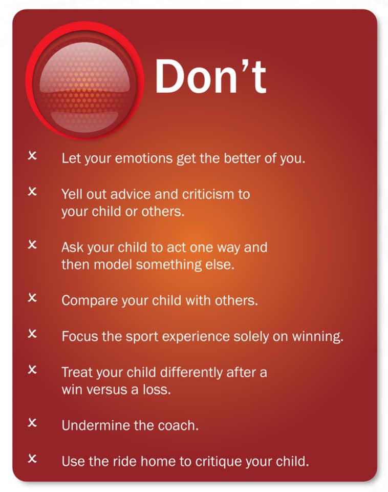 TrueSportWA's tweet image. “All kids need is a little help, a little hope, and someone who believes in them” Magic Johnson.
Thanks to @westsidefootballclub for sharing this traffic light system of ways to interact with kids when playing sport.
For lots of great sporting values visit truesport.com.au