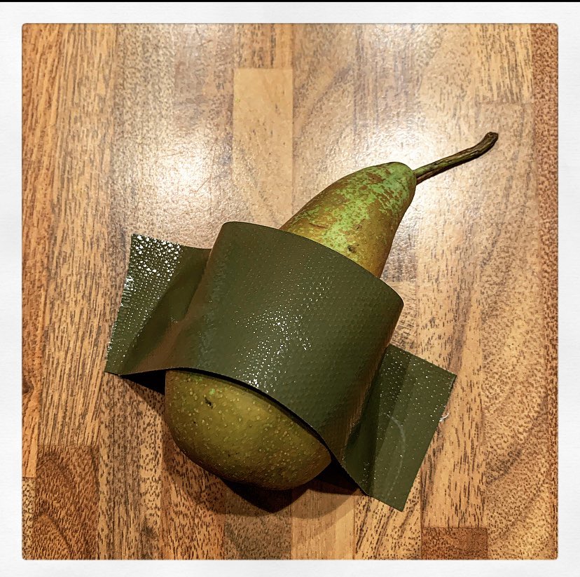 Anyone interested in £90,000 artwork? I also do oranges, lemons and if push comes to shove, a carrot!