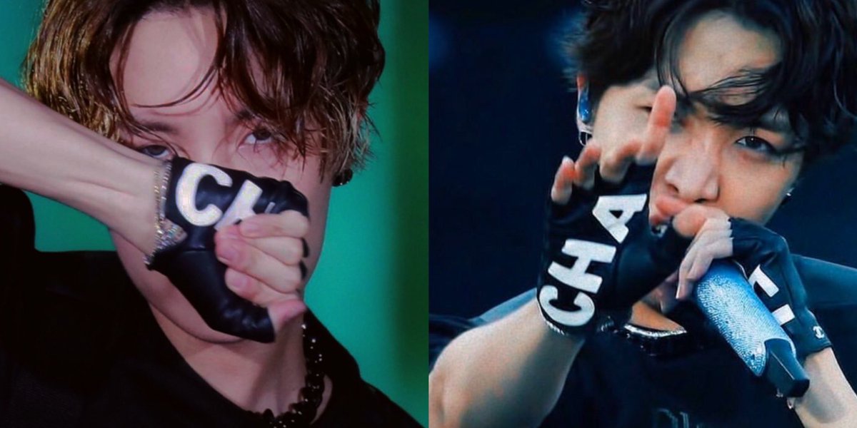 Hoseok when he wears gloves holds a power that is impossible to describe.