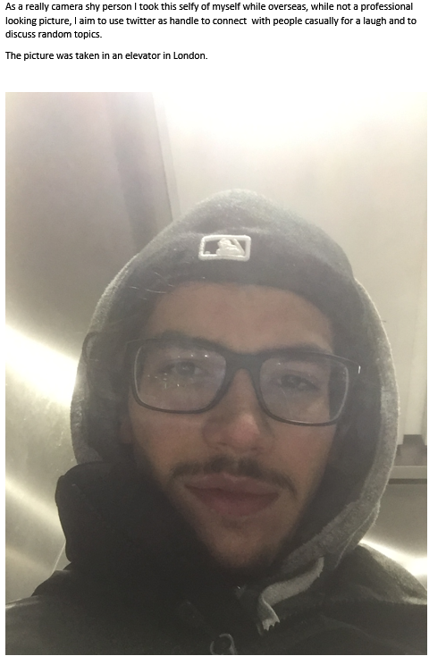 zak1718's tweet photo. A little late to the selfy party :(
#com112 https://t.co/mAbv1rVLzb