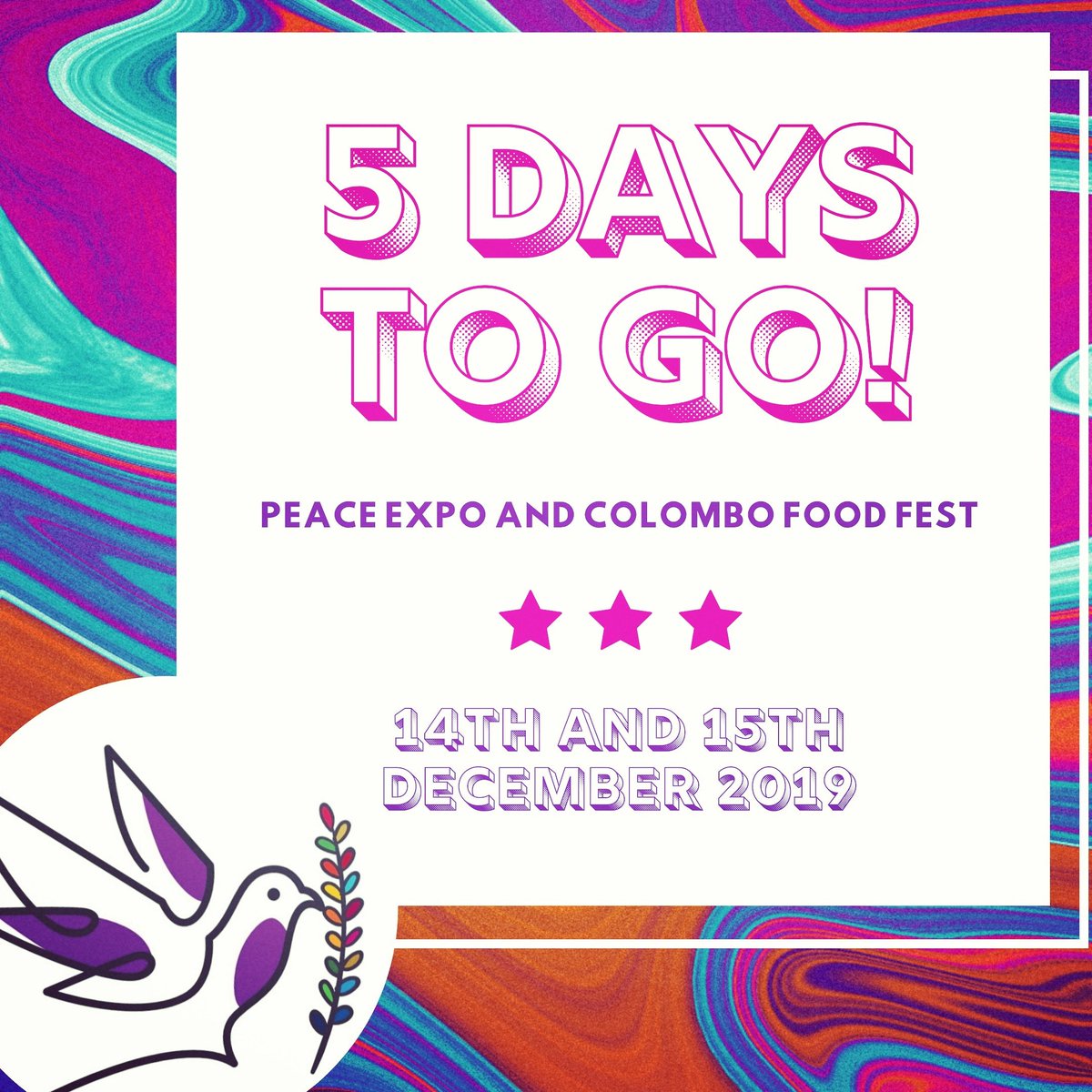 road2rights's tweet photo. And...the countdown begins! 5 days more till we see you all at the Peace Expo and Colombo Food Fest this weekend. π
#5daysmoretogo #theroadtorights #peaceexpo #colombofoodfest #nonprofitfair #weekend #lockinthedates https://t.co/3ZAK406QyC