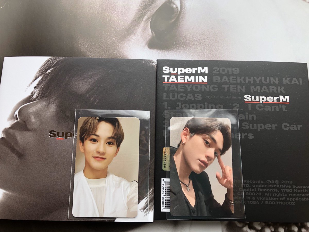 SuperM テヨン Jopping レンチキュラーカード NCT