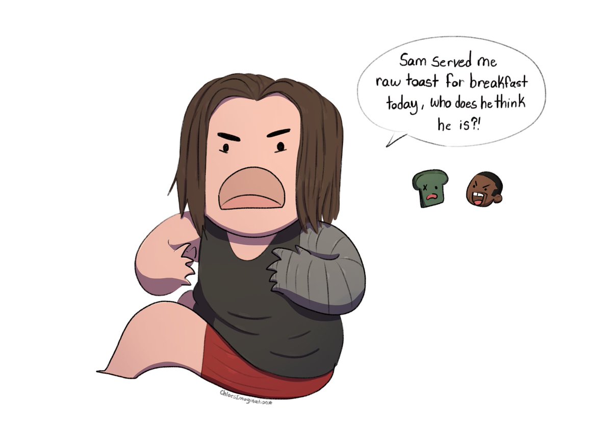 ✨His brain has been frozen a lot give him a break✨
#FalconAndWinterSoldier