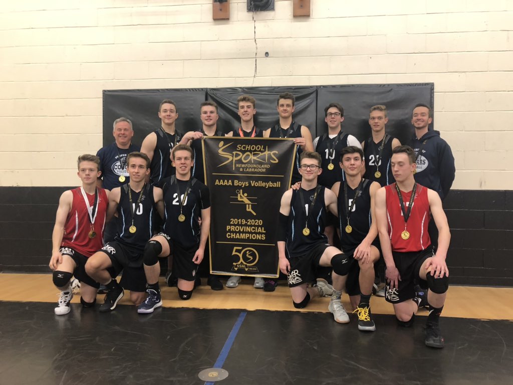 #SSNLSuperVolley <a href="/schoolsportsnl/">School Sports NL</a> Supervolley 4A Champions, Clarenville High School!!