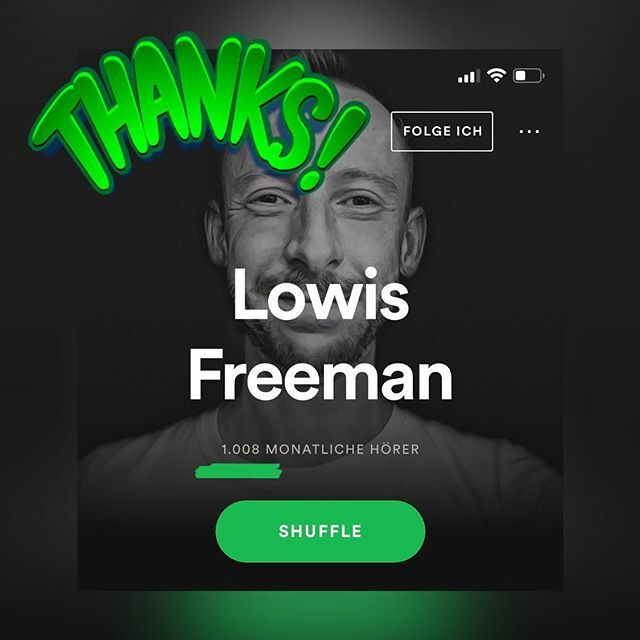LowisOfficial's tweet photo. It‘s awesome! A small step for mankind, a big step for me 😂 I reached 1,000 monthly listeners on Spotify 🙌 #newartist #spotify #technomusic #technoproducer #lowisfreeman https://t.co/3GTsLyfzHk