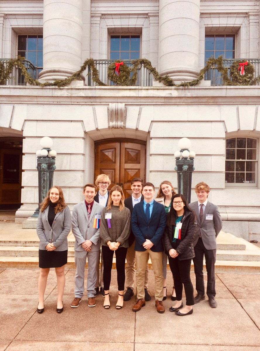 oconbrooks's tweet photo. Congratulations to #OconJSA for a successful #FallState2019! Way to go Cody Witthun, Izzie Ernster, and Hannah Bero for winning Best Speaker Awards! I’m so proud of everyone! @OconHS #oconpride https://t.co/Cq7DyJxSid