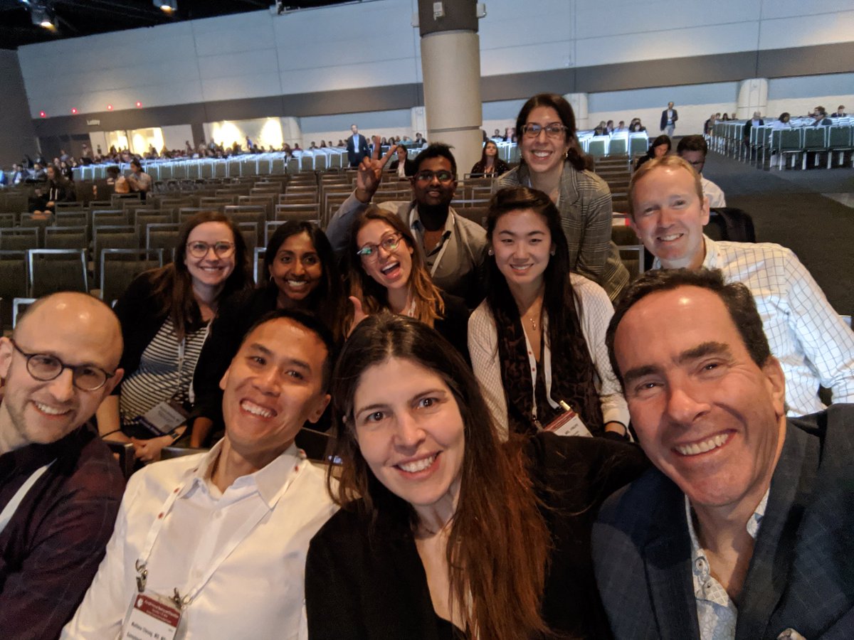 MattCheungMD's tweet photo. @Sunnybrook @UofT_DoM Fan club in full force watching the inspiring Rena Buckstein convince the crowd at #ASH19 of the importance of considering frailty/vulnerability in the management of MDS. https://t.co/3bDav4guWm