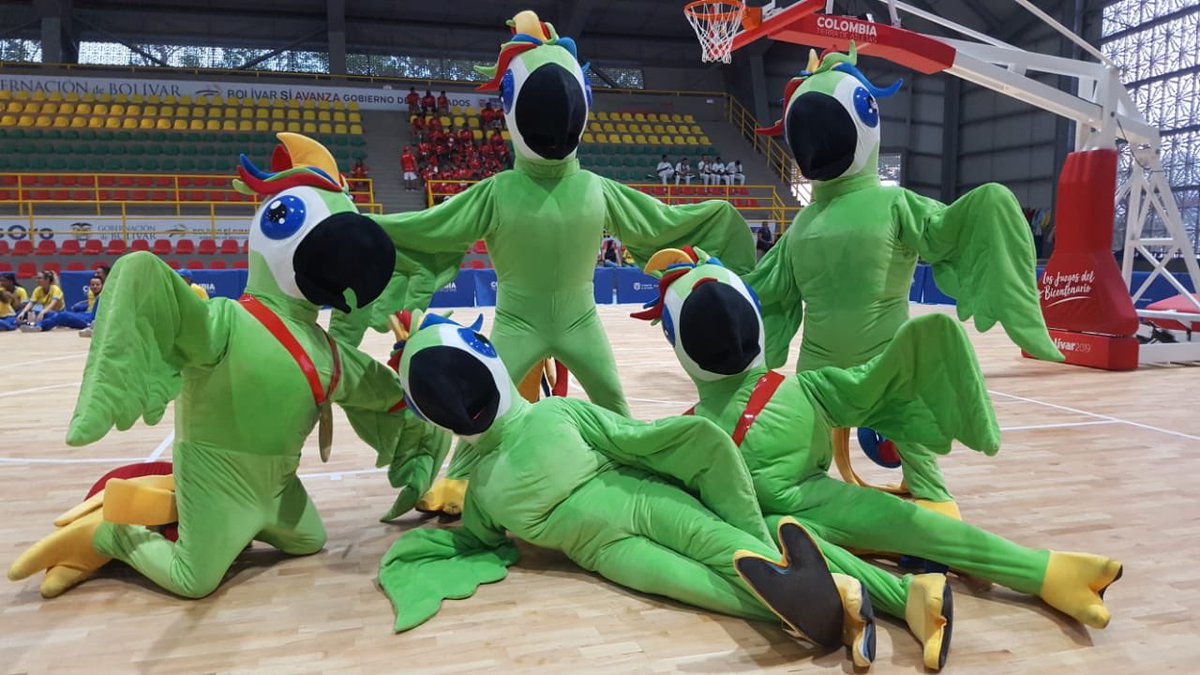 MinDeporteCol's tweet photo. ¡La alegría de #Cartacho vale por CINCO! de principio a fin acompañó a todos los que participaron en #LosJuegosDelBicentenario. https://t.co/meUaEvYAdL