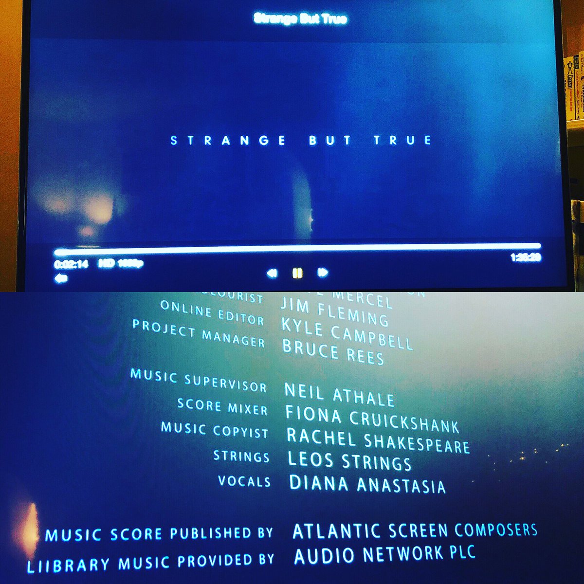 brooker_rbsd's tweet photo. Delighted to hear & watch the finished product. I recorded @Leos_Strings for @NeilAthale's beautiful film score "Strange But True".
https://t.co/TQgv9PYq1z
#brookspearemusic #strangebuttrue #onlinesession #remoterecording #stringquartet #stringsession https://t.co/AHqKYe93Gb