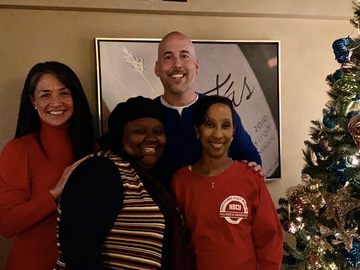 Past work family is still family. 🎄 @catinabclark @MmUpenn16 @bjnichols