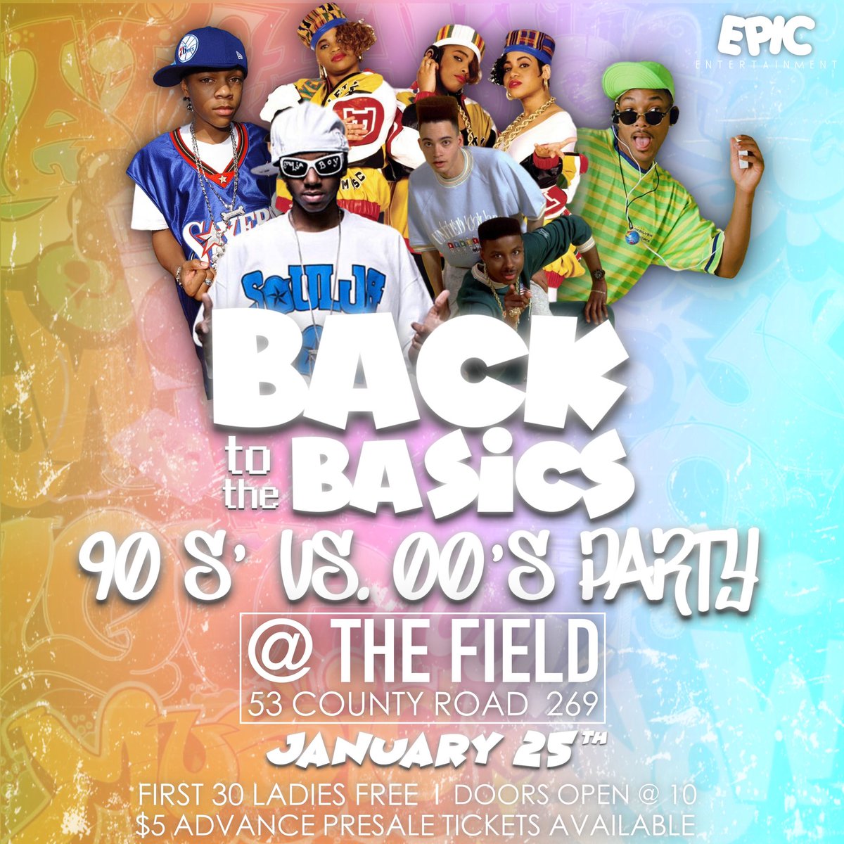 epicent_1's tweet photo. Back To The Basics Official Weekend Line-Up ‼️

Thursday - $2 Dollar Thursday 🤩 @ 8PM

Friday - Back To The Basics : House Party @ 10PM 🥴

Saturday - #BackToTheBasics Official Party 🏄🏾‍♂️ @ 10PM l

****First 30 ladies FREE! $5 Advance Presale Tickets Are Available! https://t.co/CBNSYXwkFa