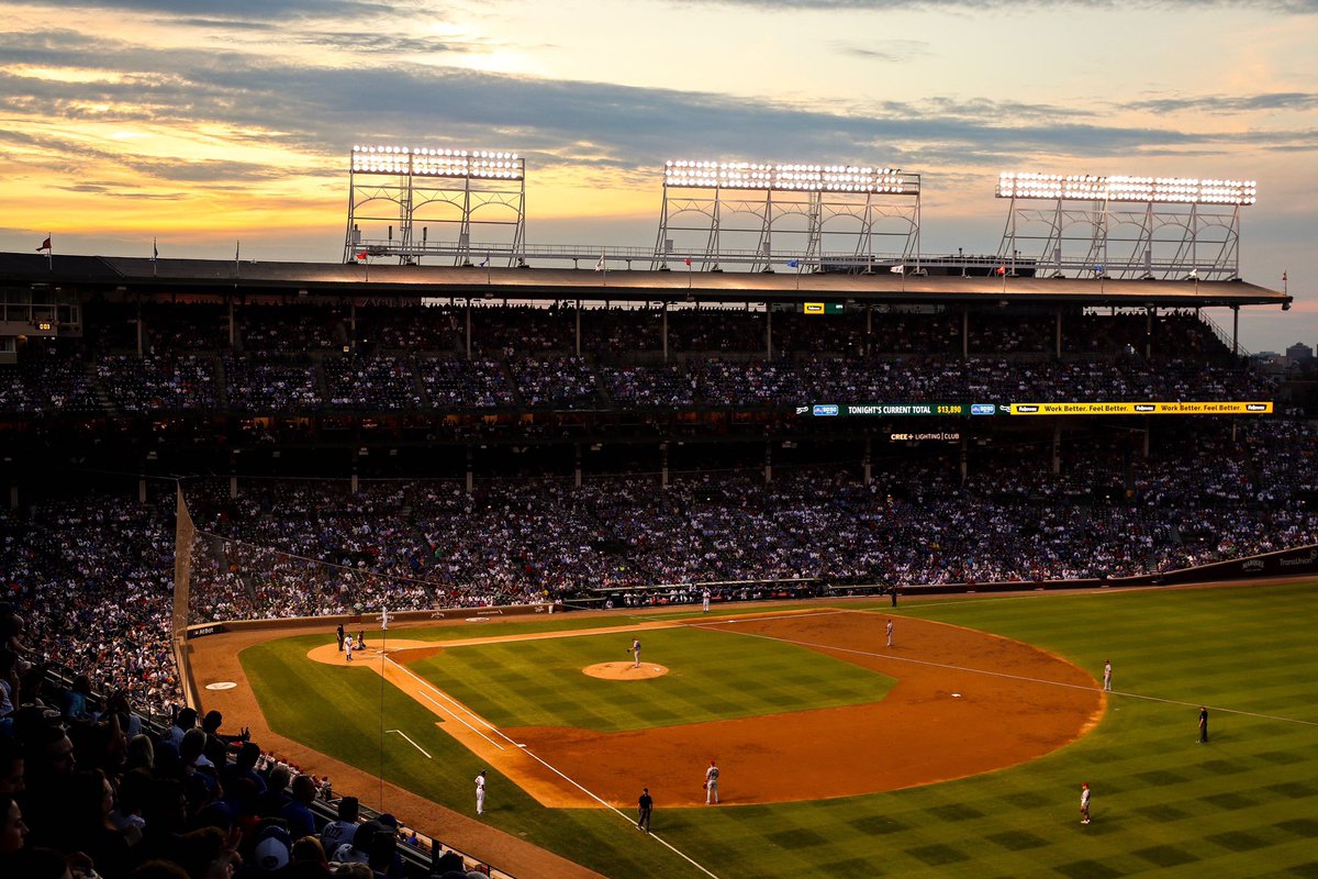 Cubs's tweet photo. Alright, we’ll say it. We miss baseball. https://t.co/dsVISadeg3