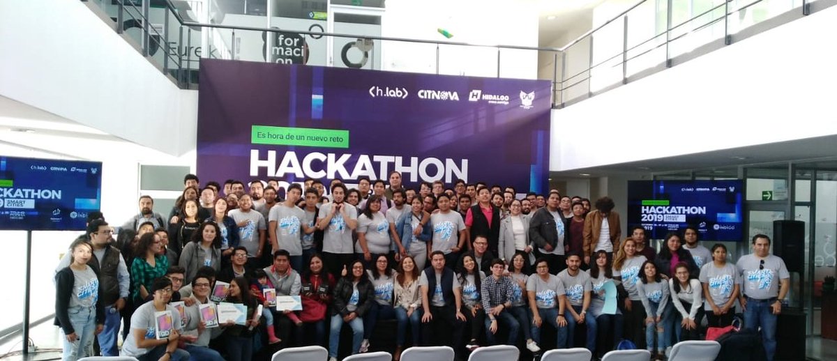 🥇🥈🥉Ganadores del #Hackathon 2019
Bajo la estrategia de #TransformaHidalgo
Felicidades🎊 a los equipos:Public Art, Electro blocks y SIUAJ. Así como a TODOS los que hicieron posible esta edición #HidalgoInnova <a href="/AlonsoHuerta/">Alonso</a> <a href="/gobiernohidalgo/">Gobierno Hidalgo</a> <a href="/hidalgo_lab/">Hidalgo lab</a> <a href="/CodeandoMexico/">Codeando México</a> <a href="/ibm_mx/">xmoroco Hackerone</a>