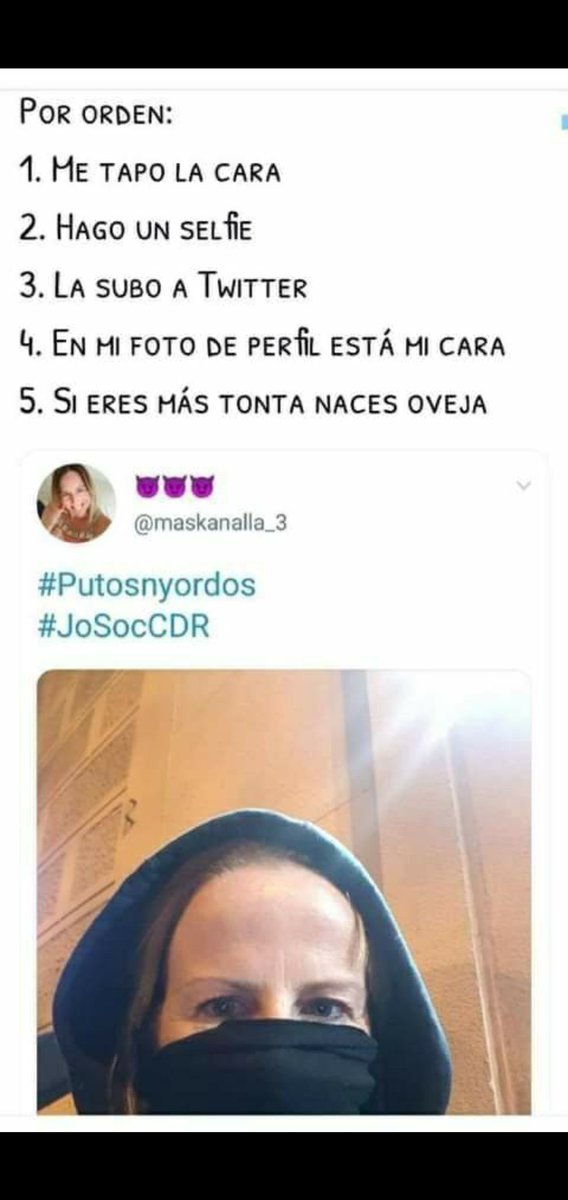 Juuusaaapool's tweet photo. @OriolPinyi Es lo habitual en los separratas, no serías el primer gilipollas. https://t.co/bMp7HLVGhz