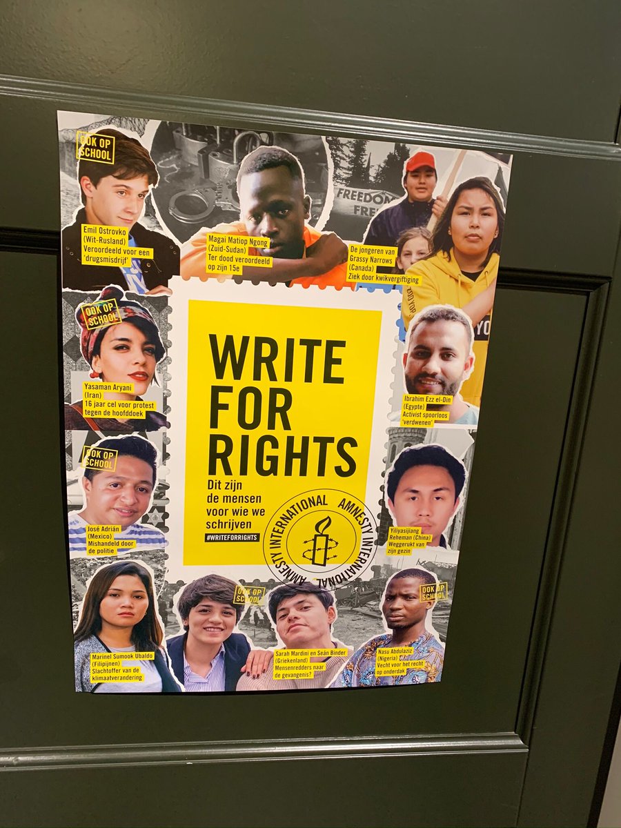 HTindemans's tweet image. Op uitnodiging van @amnestynl afdeling @gemeentenuenen bij de schrijfactie Write for Rights in het mooie Van Gogh kerkje. Werd opgeluisterd met prachtig gezongen muziek.
