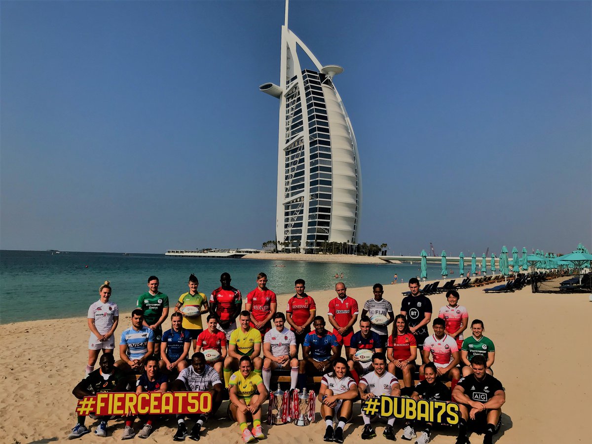 douglas_langley's tweet photo. What a great celebration of #Rugby and 50 years of the #Dubai7s #fierceat50 at the #HSBC @WorldRugby7s. A huge thanks to the staff, volunteers, fans and city of #Dubai for making it such an enjoyable event https://t.co/AsHbUybw0w