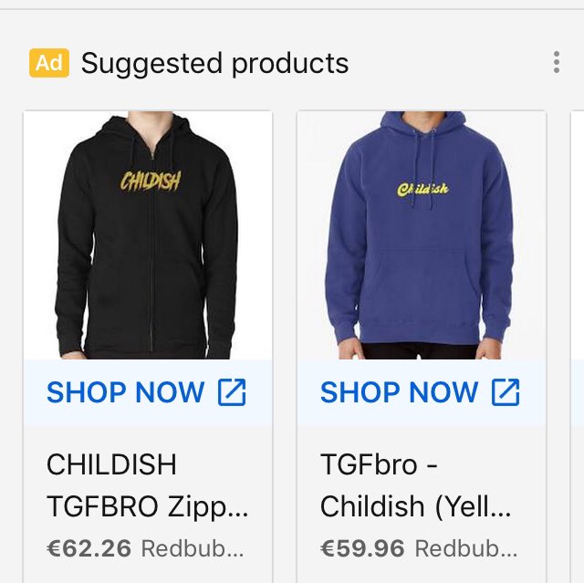 Niall_M2187's tweet photo. @JayFromTGF Whats up with YouTube advertising these knockoffs? https://t.co/yBtNsNY0WO