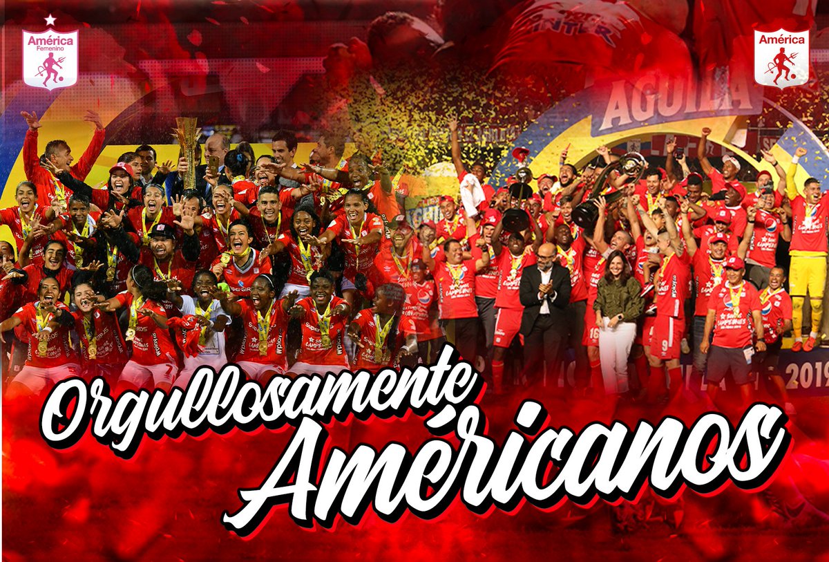 America De Cali On Twitter Seguimos Haciendo Historia Somos El Primer Equipo Colombiano Que Consigue El Campeonato Femenino Y El Masculino En El Mismo Ano Vamos America Lasescarlatas Https T Co Knst0w91dd