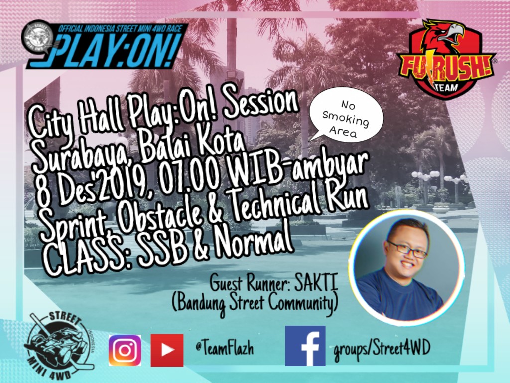 TeamFlazh's tweet photo. Thanks guys for the run! #stayhelthy #staypositive #streetmini4wd #Playon #streetmahbebas #tamiyaindonesia #Mini4WD #TamiyaMini4WD #KOMSS #STO100 #ミニ四駆 #tamiya #TOS #STO #STOrookie #STObasic #TamiyaOriginalSeratus #furush #teamflazh #teamflazhchannel #hobby #hobbies https://t.co/VFYgIKEupM