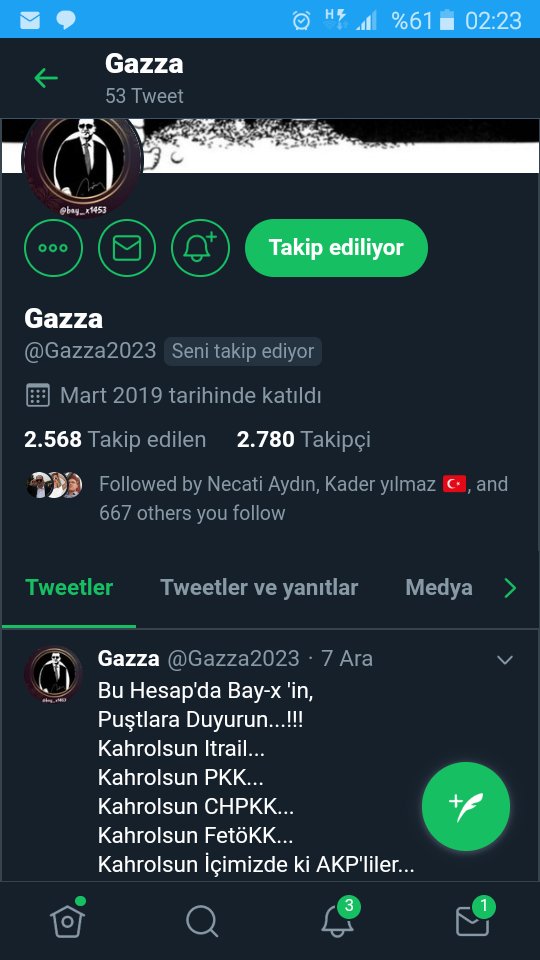 Dava diyince karşılık beklemeden herkese destek olan üstadı takip edelim dostlar 👉 @Gazza2023 👈 Gazan mübarek olsun üstad