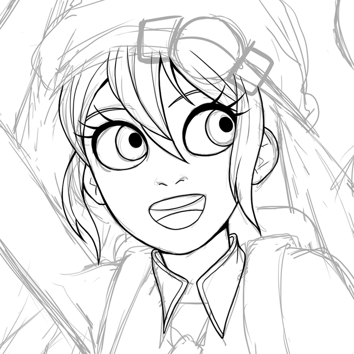 WIP
Do I even know how I want to draw miku's face anymore? 