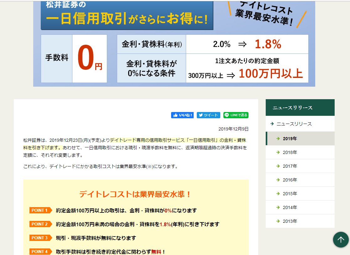 【朗報】松井証券の取引手数料、1日50万円まで無料で喜ぶ株クラ Togetter 【朗報】松井証券の取引手数料、1日50万円まで無料で喜ぶ株クラ Togetter