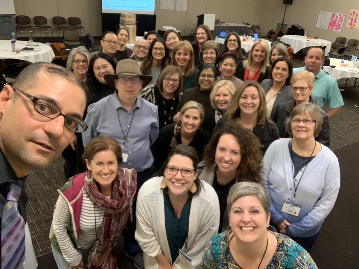 nadertwal's tweet photo. Congratulations to our newest Design Thinkers, who graduated from the two-day preconference session and created some innovative solutions to a design challenge. Now, we unleash them to do amazing things for kids and communities, all across the world! #LearnFwd19 #LFDesigners https://t.co/7MxeeC2PRx