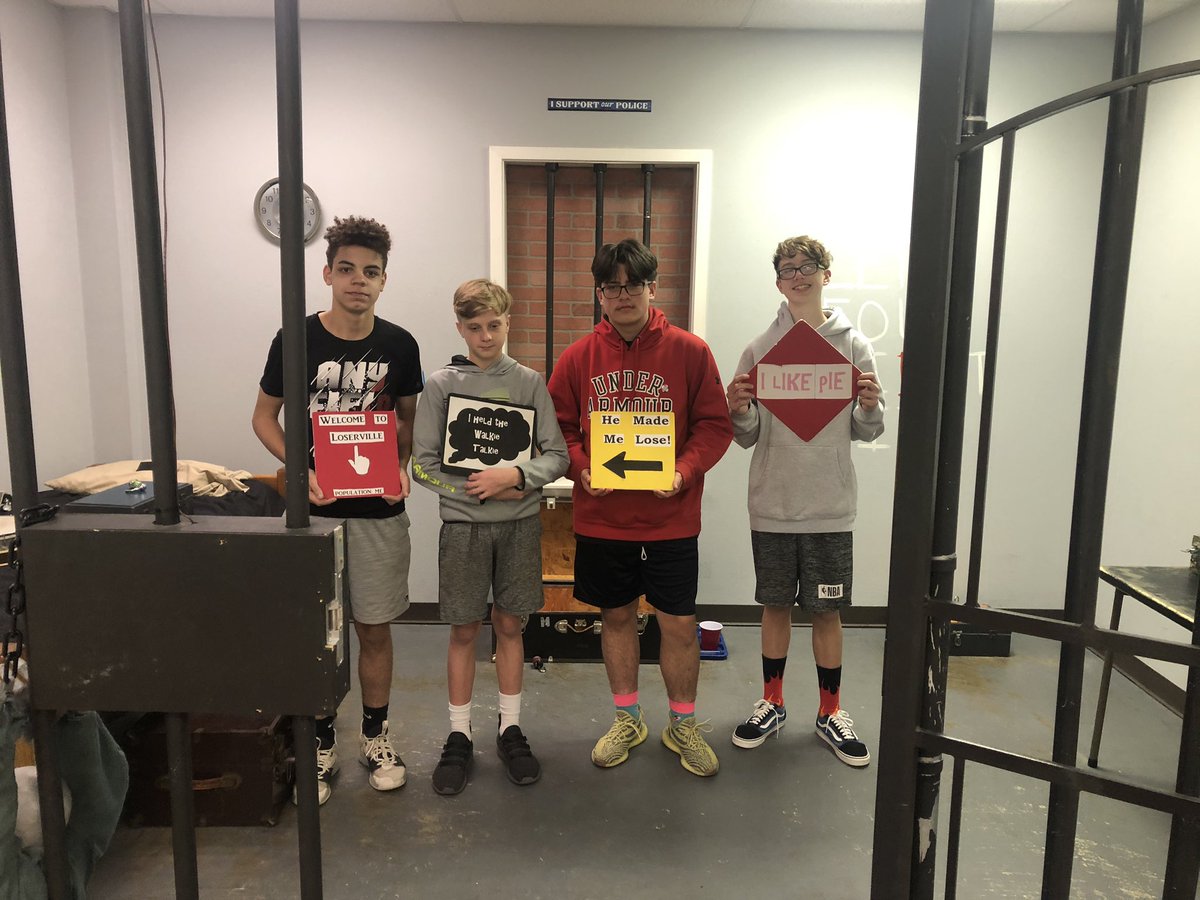 Escape_Nac's tweet photo. It’s been quite a weekend. Here’s a couple of top performers this week! The second group was so close to setting an escape room record! Fantastic work! 😎💯 https://t.co/ZvaDyZ61Pj