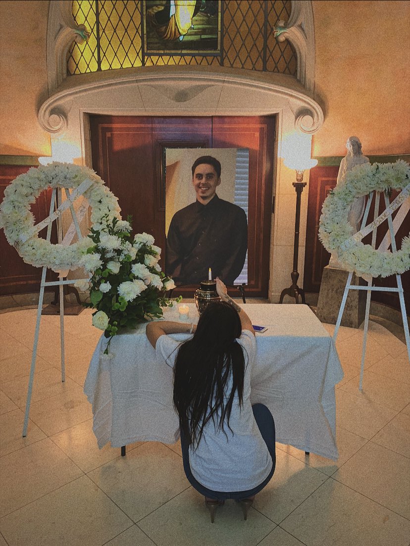 sakekat's tweet photo. heres to our last pictures together mi amor i love u and im so happy i was loved by u and u left this world in my arms with me kissing u and u spent the rest of ur life wid me and now i get to spend the rest of mine protected by u #DANNYSWORLD #RESTINPEACEBABY https://t.co/JlgqjkckMu