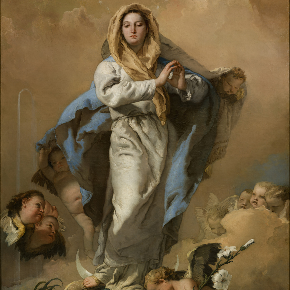 “Mary, a Virgin not only undefiled but a Virgin whom grace has made inviolate, free of every stain of sin.”
~ St. Ambrose, Sermon 22, 30 {A.D. 388}

#immaculateconception #virginmary #churchfathers #catholicquotes #saintquotes #catholic #grace #sin #sermon #earlychristianity