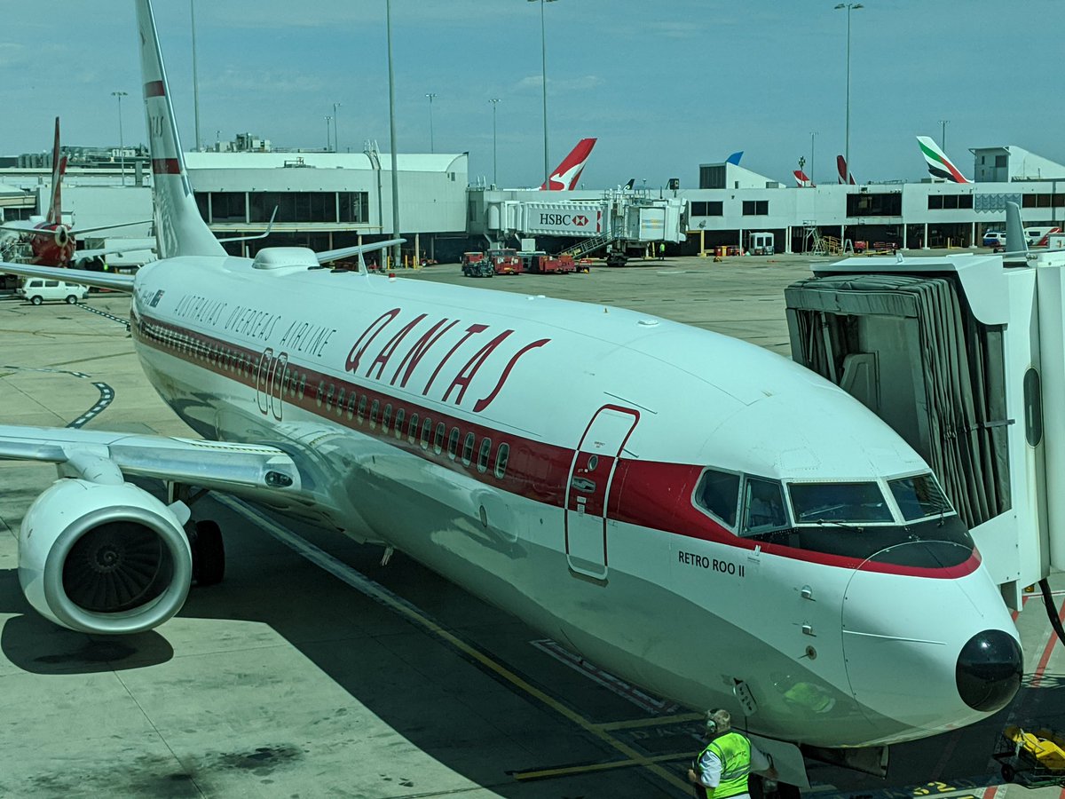 methylnick's tweet photo. I am leaving on a jet plane. #retroRooII @Qantas off to #syd for @abacbs https://t.co/SORKmoK1oS