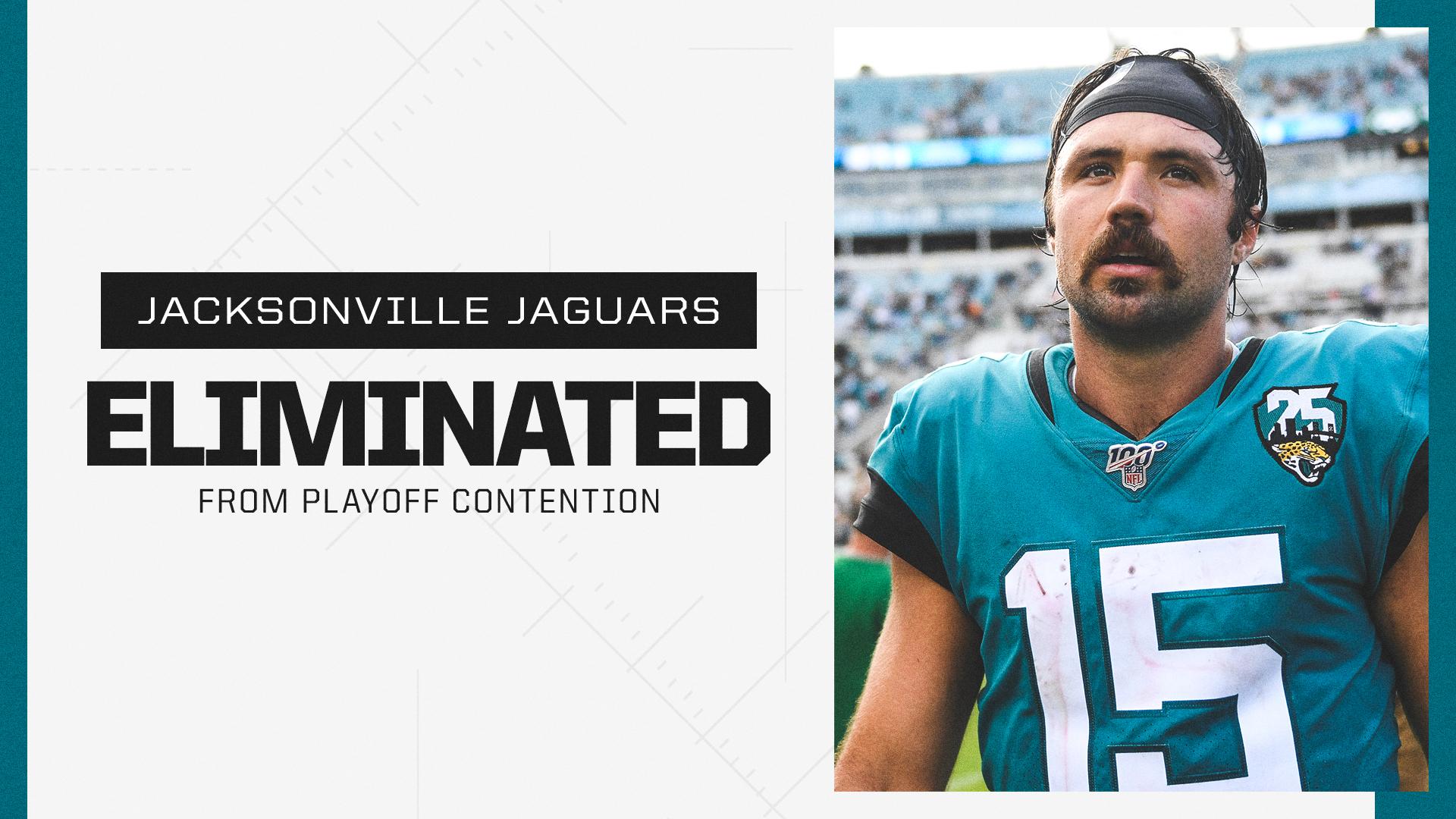 NFL on ESPN on X: 'With their loss to the Chargers, the Jaguars have been  officially eliminated from playoff contention.  / X