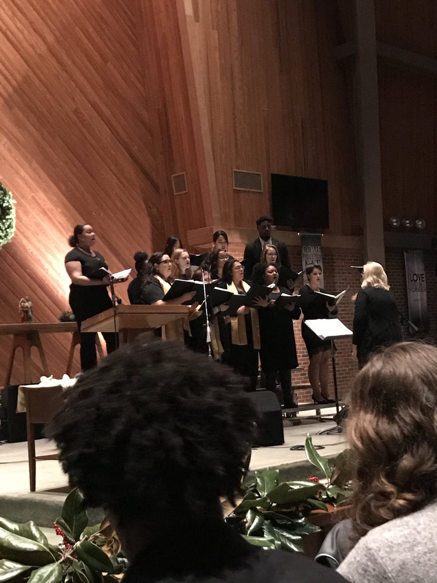 JNicholsonAngle's tweet photo. The Neverending Story in Vaughn Chapel ⁦@FerrumCollege⁩ ⁦@fcspirituallife⁩ https://t.co/wFoJQSVAPT