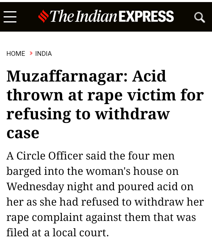 Aditya55258803's tweet photo. U.p is the  most dangerous state for girls in India as we can see one more case from u.p (a state of crime) don't know why government is silent .
@SwatiJaiHind 
@AskAnshul 
@Rapesfreeindia 
@myogiadityanath 
@PMOIndia https://t.co/ebqWAYFtWK