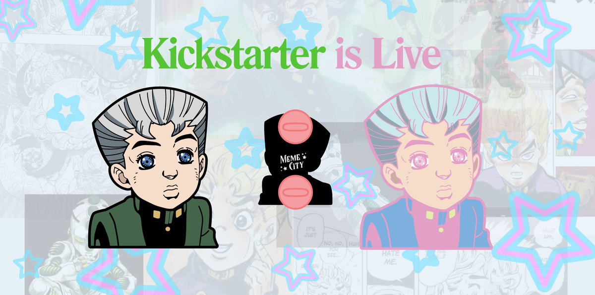Next Design of the Jojo Kickstarter!
Only 11 Days left to pledge: kck.st/2RqKgs3 
#jojo #jjba #koichi